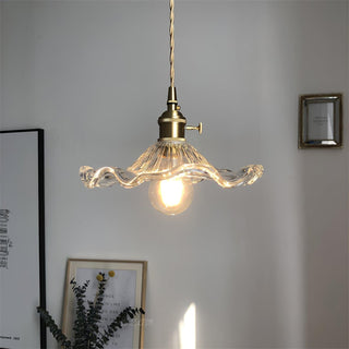 Daphne Suspension Fleur en Verre Moderne