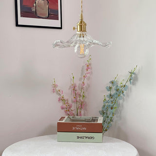 Daphne Suspension Fleur en Verre Moderne