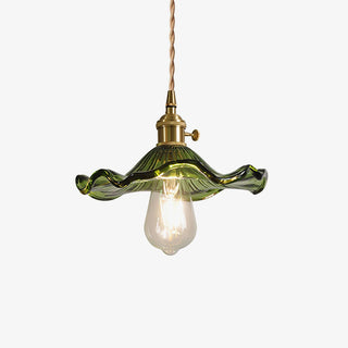 Daphne Suspension Fleur en Verre Moderne