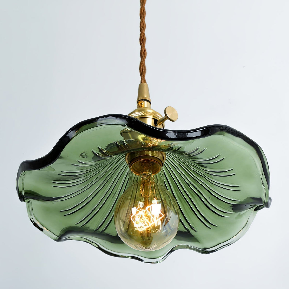 Lorella Suspension Fleur en Verre Moderne