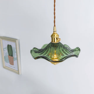 Daphne Suspension Fleur en Verre Moderne