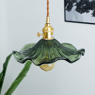 Daphne Suspension Fleur en Verre Moderne