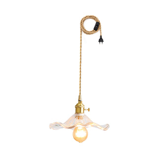 Daphne Suspension Fleur en Verre Moderne