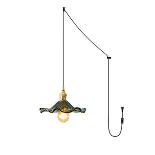 Daphne Suspension Fleur en Verre Moderne