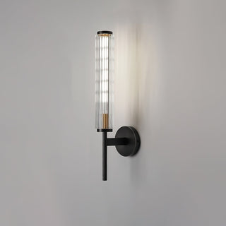 Cemaros Applique Murale Linéaire en Laiton et Verre Premium-Luire