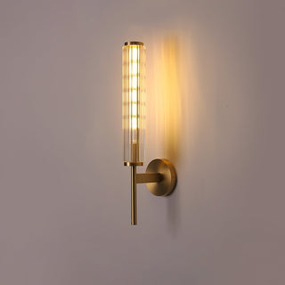 Cemaros Applique Murale Linéaire en Laiton et Verre Premium-Luire