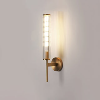 Cemaros Applique Murale Linéaire en Laiton et Verre Premium-Luire