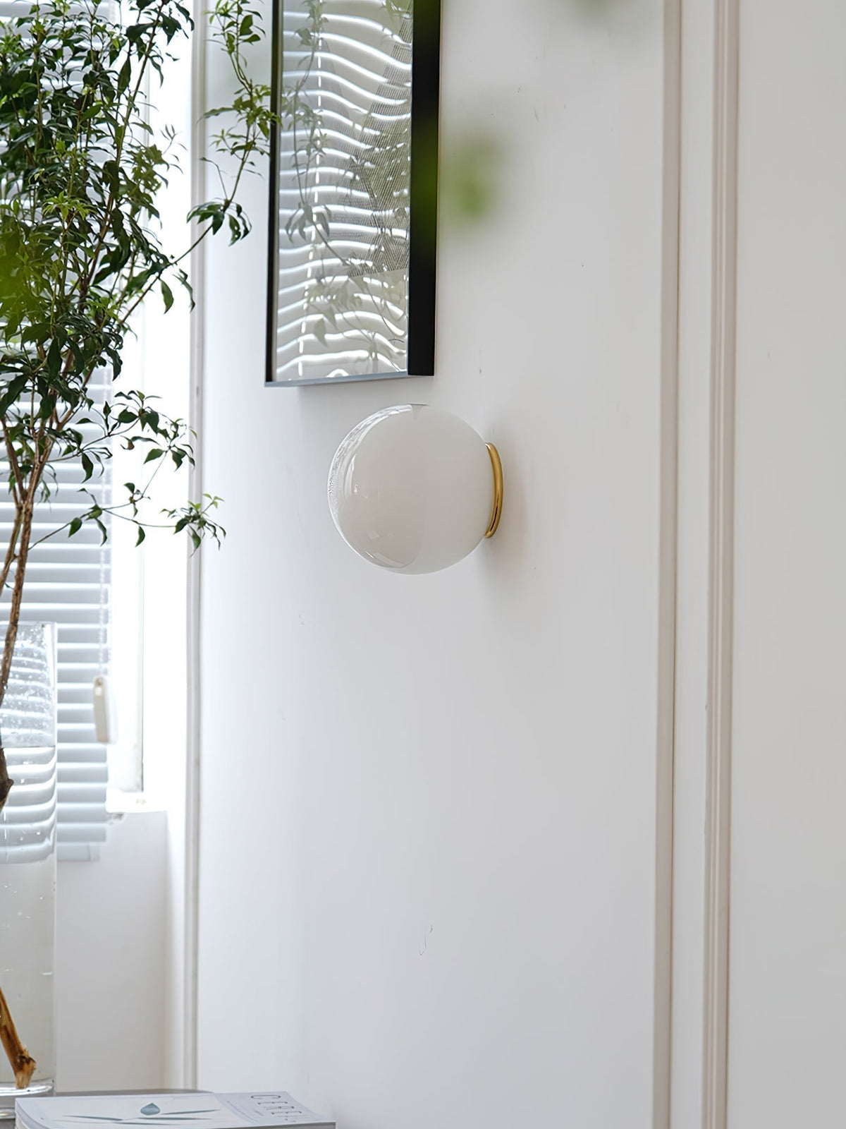 Grevira Applique Murale en Verre Moderne Minimaliste