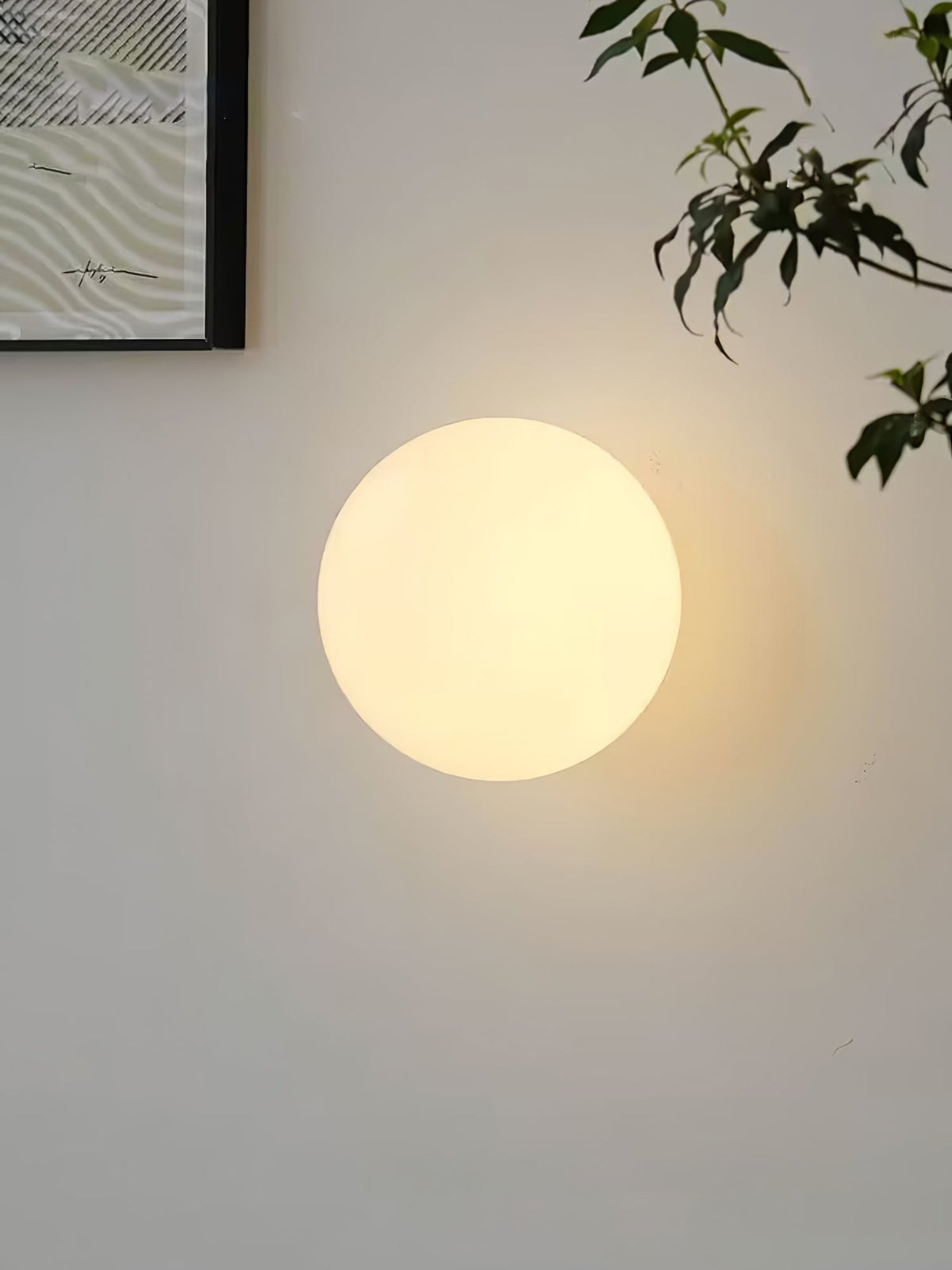 Grevira Applique Murale en Verre Moderne Minimaliste