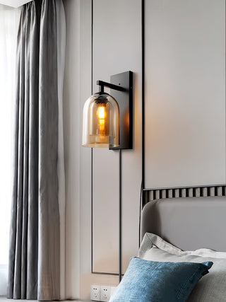 Mora Applique Murale Tubulaire en Verre à Brancher Style Nordique