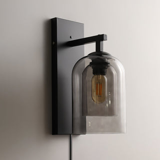 Mora Applique Murale Tubulaire en Verre à Brancher Style Nordique