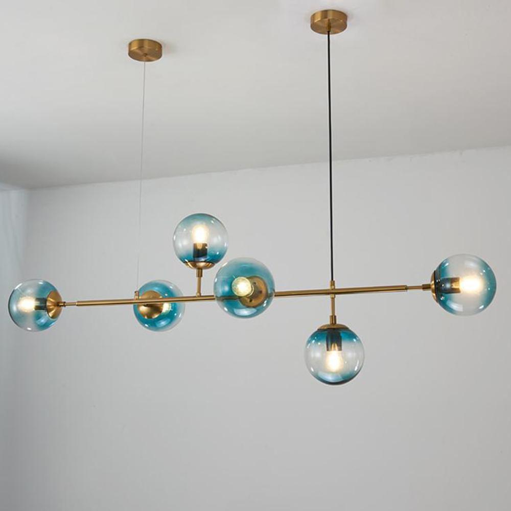 Olveya Suspension Orb Laiton Verre Pour Salon