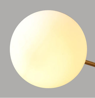 Lustra Lustre en Laiton Verre Opale-Luire