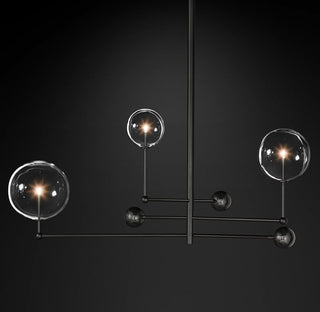 Orbit Lustre en Verre Contemporain