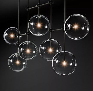 Orbit Lustre en Verre Contemporain
