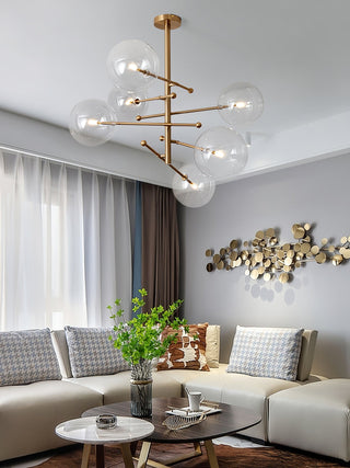 Orbit Lustre en Verre Contemporain