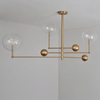 Orbit Lustre en Verre Contemporain