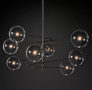 Orbit Lustre en Verre Contemporain