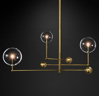 Orbit Lustre en Verre Contemporain