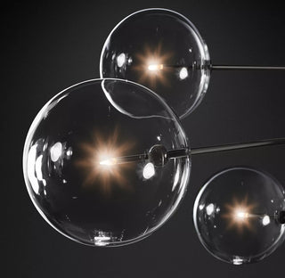 Orbit Lustre en Verre Contemporain