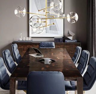 Orbit Lustre en Verre Contemporain