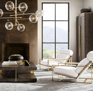 Orbit Lustre en Verre Contemporain
