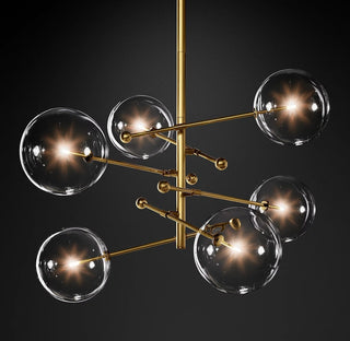 Orbit Lustre en Verre Contemporain