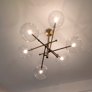 Orbit Lustre en Verre Contemporain