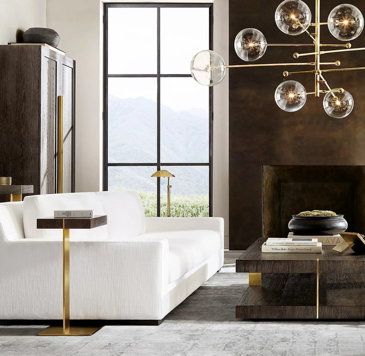 Orbit Lustre en Verre Contemporain