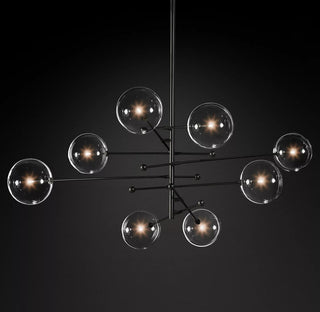 Orbit Lustre en Verre Contemporain