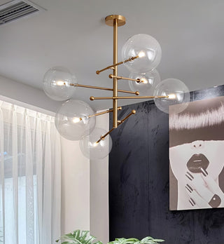 Orbit Lustre en Verre Contemporain