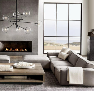 Orbit Lustre en Verre Contemporain