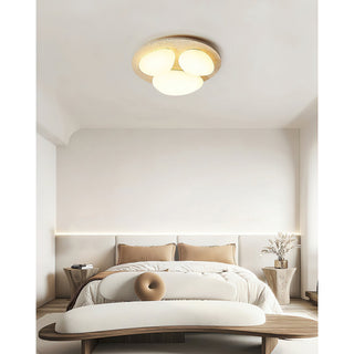 Lylaeen Plafonnier Moderne Et Minimaliste En Plastique Travertin