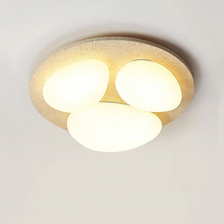 Lylaeen Plafonnier Moderne Et Minimaliste En Plastique Travertin