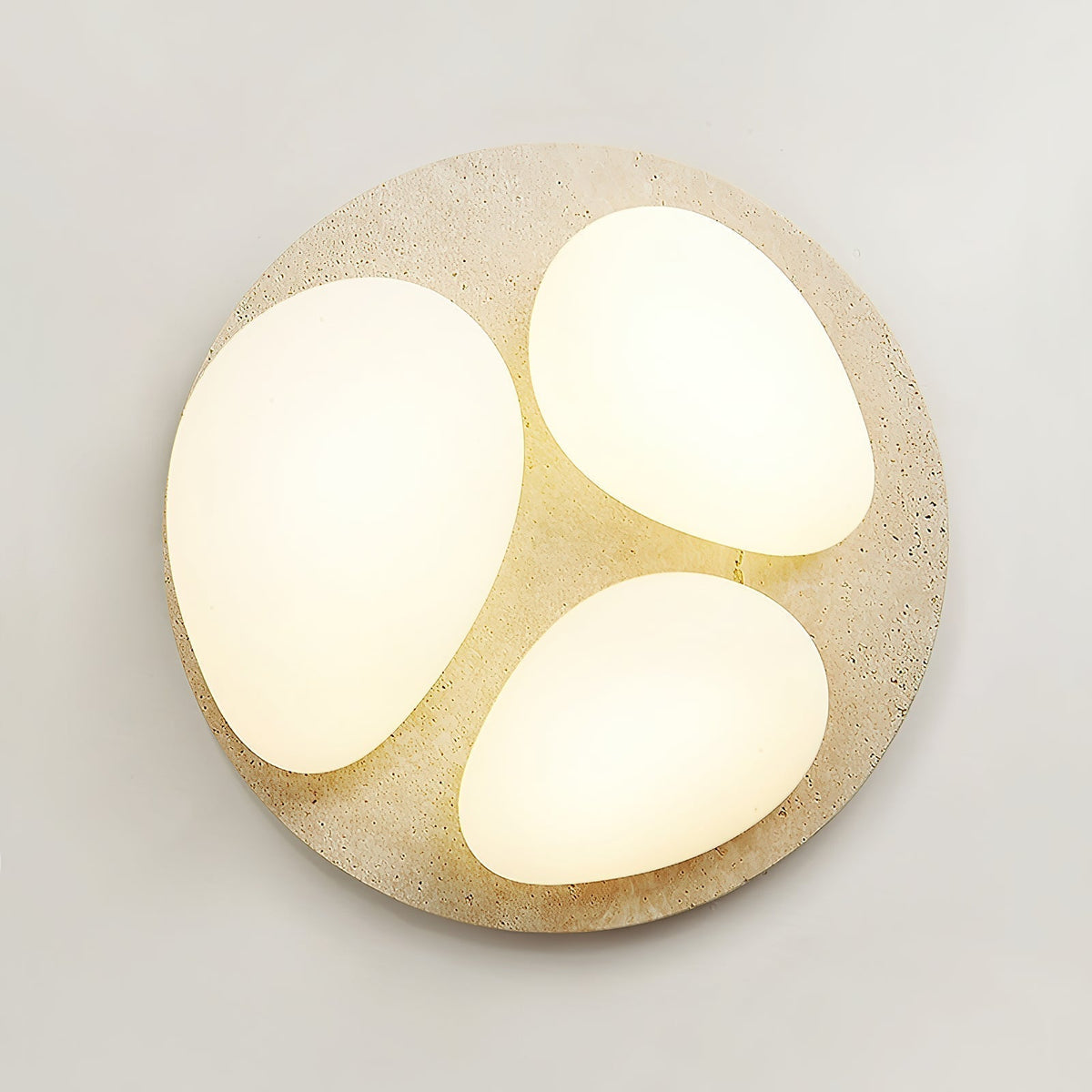 Lylaeen Plafonnier Moderne Et Minimaliste En Plastique Travertin