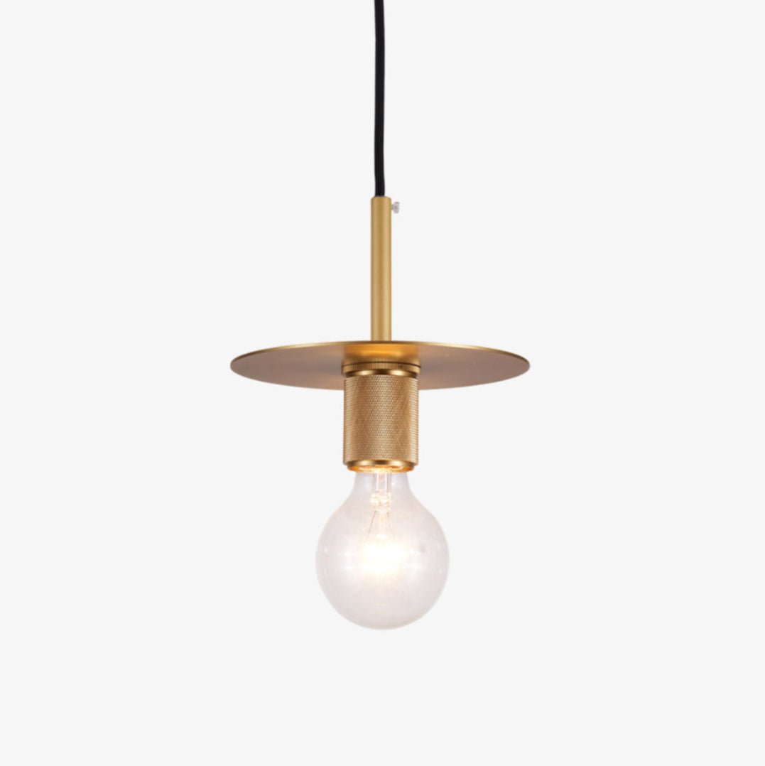 Elvara Suspension en Laiton Nordique Moderne
