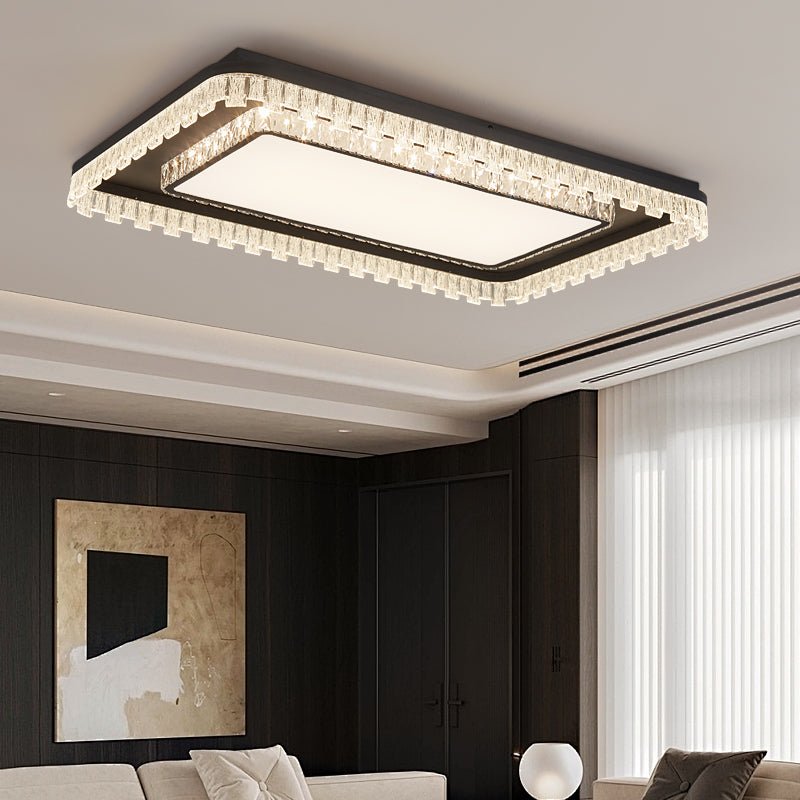 Felane Plafonnier Moderne Minimaliste de Luxe en Cristal