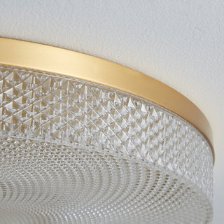Ovelion Plafonnier moderne minimaliste à rayures-Luire