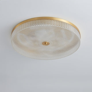 Ovelion Plafonnier moderne minimaliste à rayures-Luire