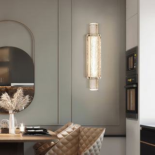 Glimmering Wall Sconce-Neutral Decor