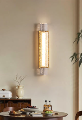 Glimmering Wall Sconce-Neutral Decor
