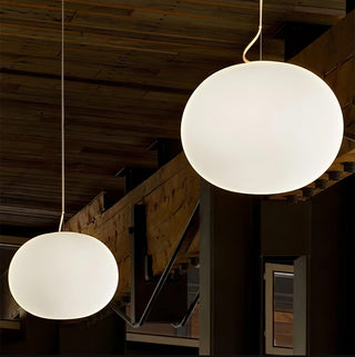 Orba Suspension Lampe en Verre Contemporain