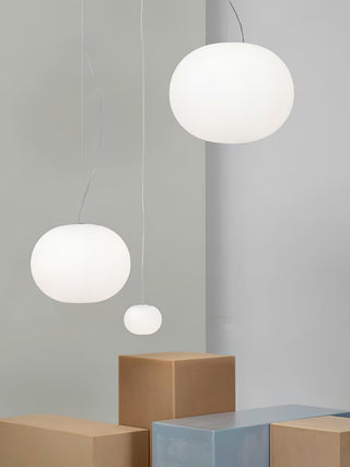 Orb Lustre Suspendu Moderne En Verre