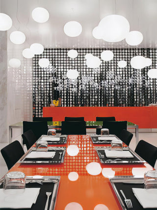 Orb Lustre Suspendu Moderne En Verre