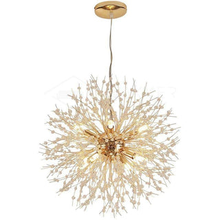 Lustra Lustre Cristal Pissenlit avec Cristaux