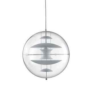 Orlaeen Lampe suspendue Globe en métal et acrylique à créativité individuelle