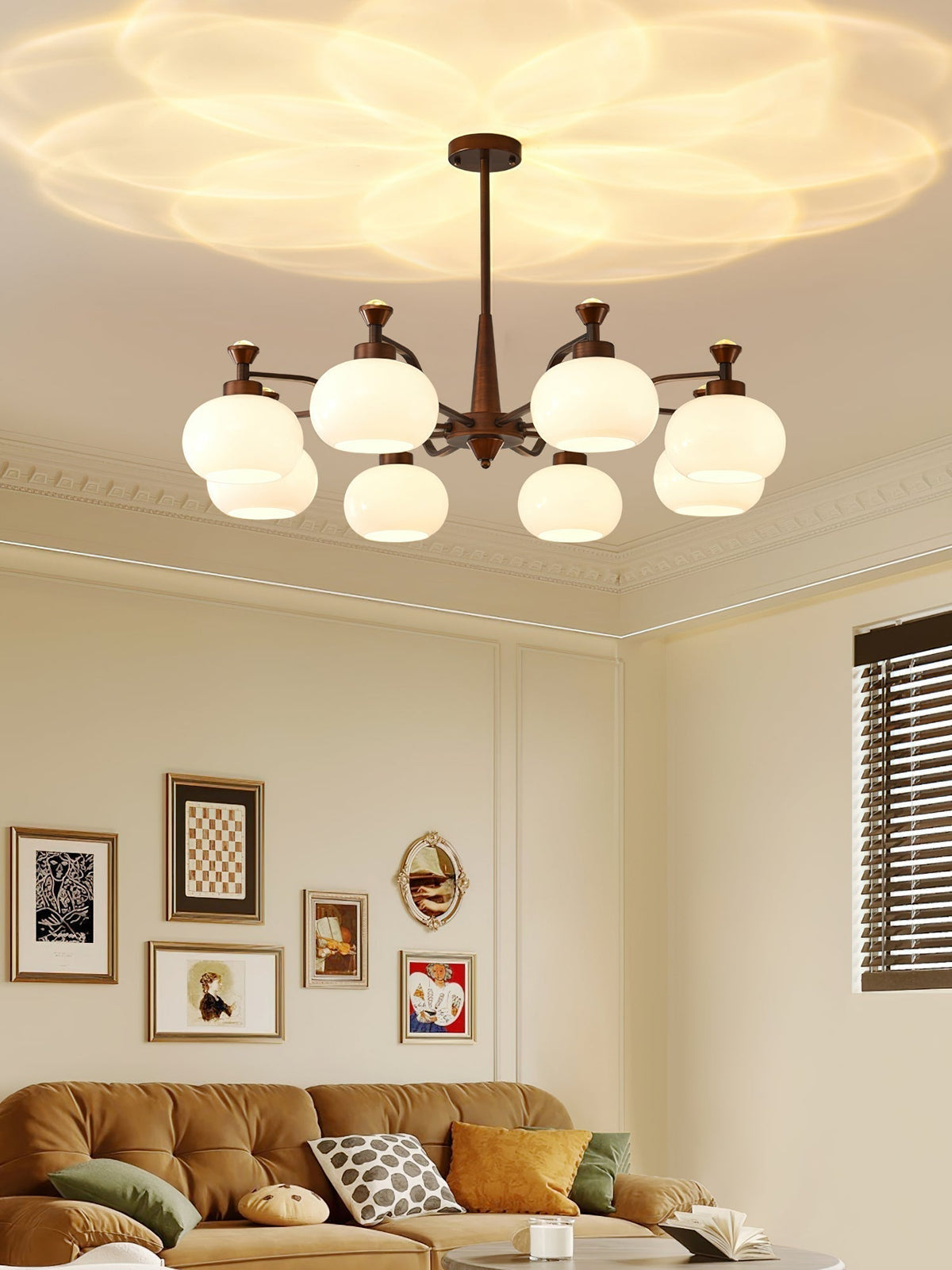 Noreira Lustre Globe Projecteur