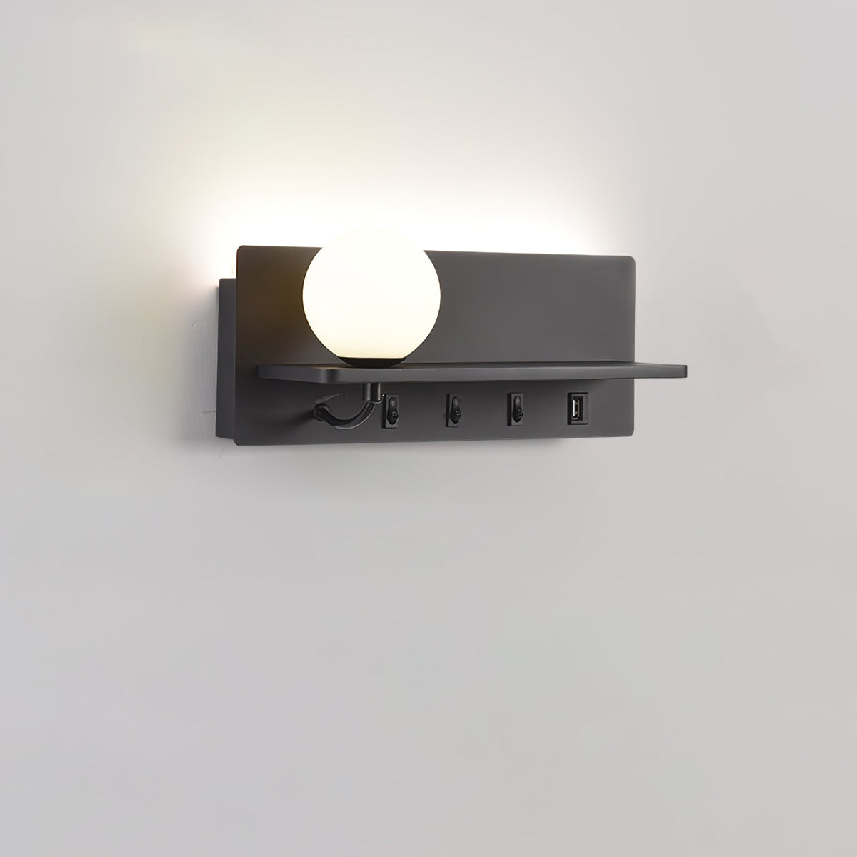 Evaira Applique Murale en Verre Minimaliste Moderne