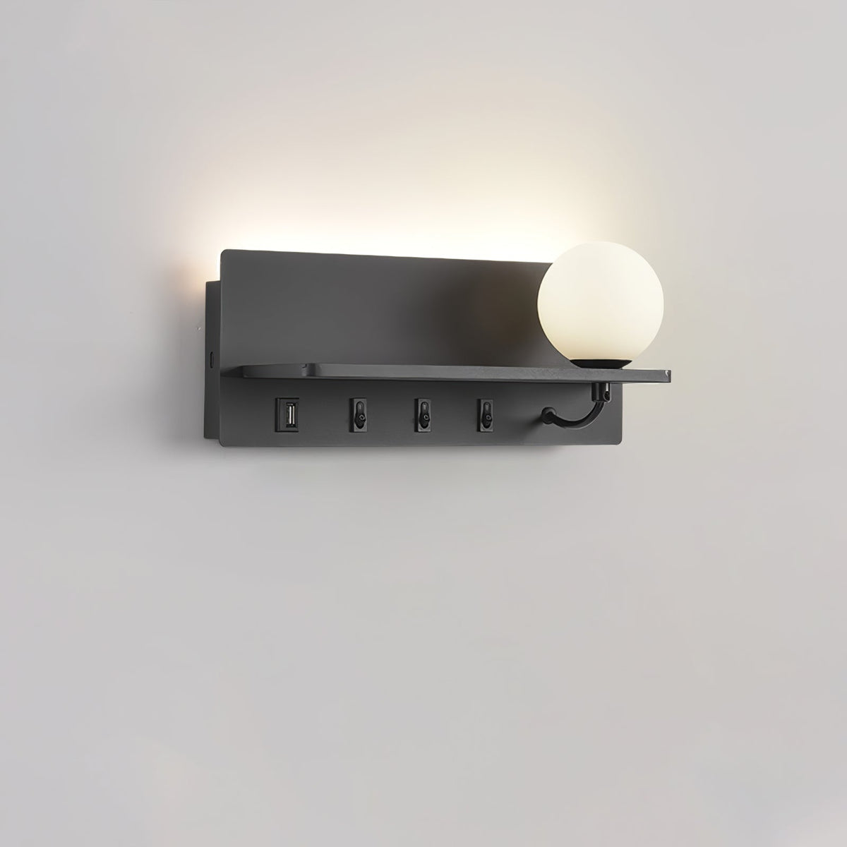 Evaira Applique Murale en Verre Minimaliste Moderne