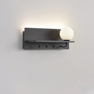 Thalior Applique Murale Minimaliste Moderne en Verre Épuré